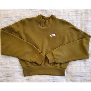NWT Women's Nike Oversized Crop Fleece